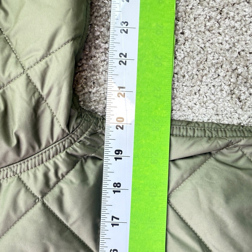 Patagonia Diamond Quilted Bomber Hoody Women's Size Small S NWT Basin Green NEW - Picture 5 of 7